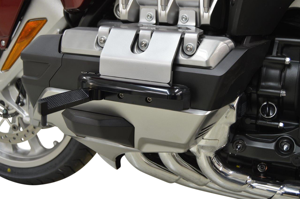 Highway Pegs - Black/Silver - GL 1800 - Lutzka's Garage