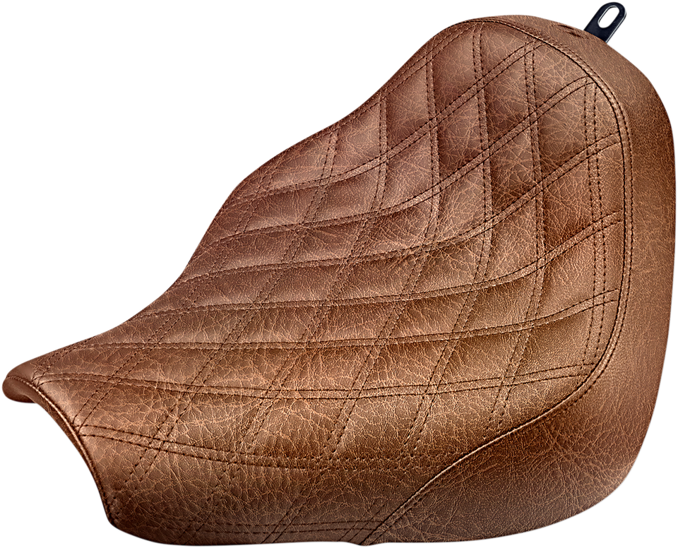 Renegade Solo Seat - Lattice Stitched - Brown - FXBR/S 18-20 - Lutzka's Garage