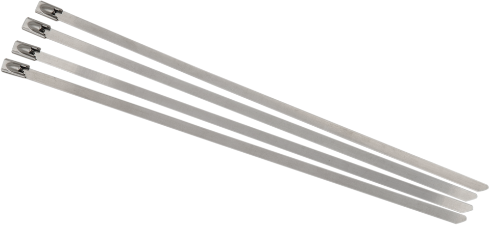 Exhaust Wrap Clamps - 8" - 4 Pack - Lutzka's Garage