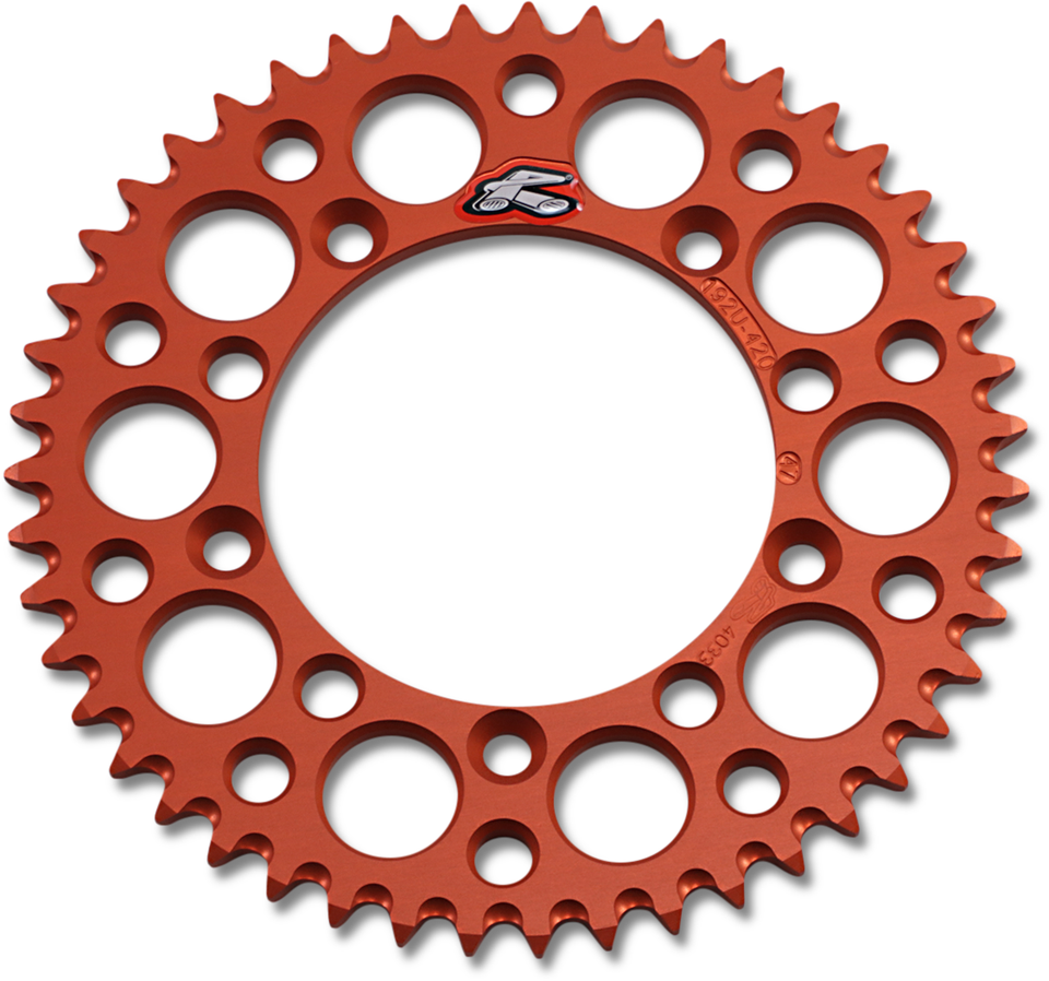 Sprocket - Orange - 47 Tooth - Lutzka's Garage