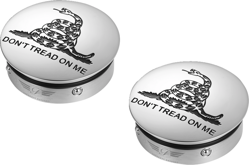 Swing Arm Covers - Dont Tread On Me - Custom