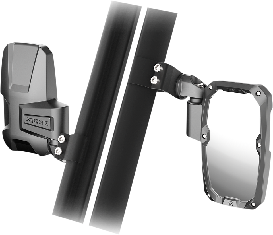 Mirror - Embark - Side View - Rectangle - Black - Pro-Fit - Lutzka's Garage