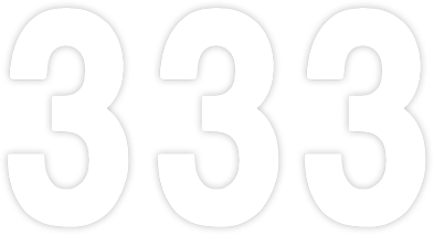 Pro Number 3 - White - 8" - Lutzka's Garage