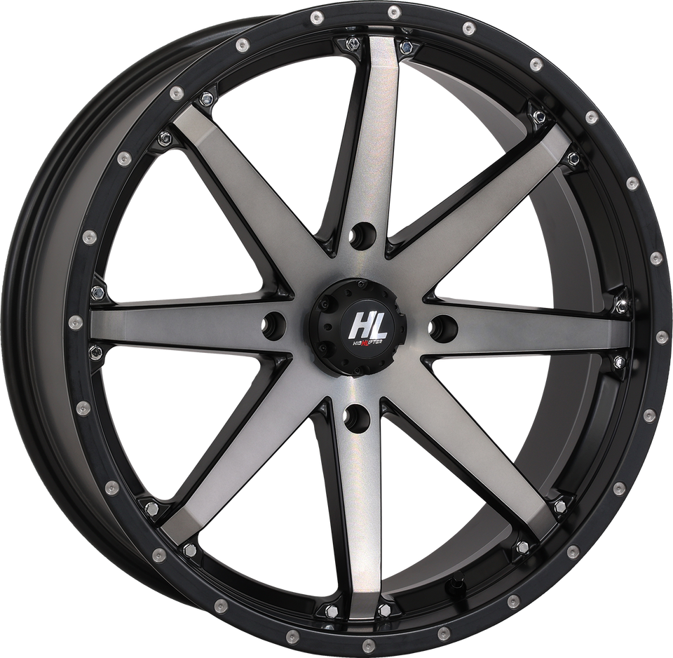 Wheel - HL10 - Front/Rear - Matte Black/Smoke - 20x7 - 4/137 - 4+3 (+10 mm)