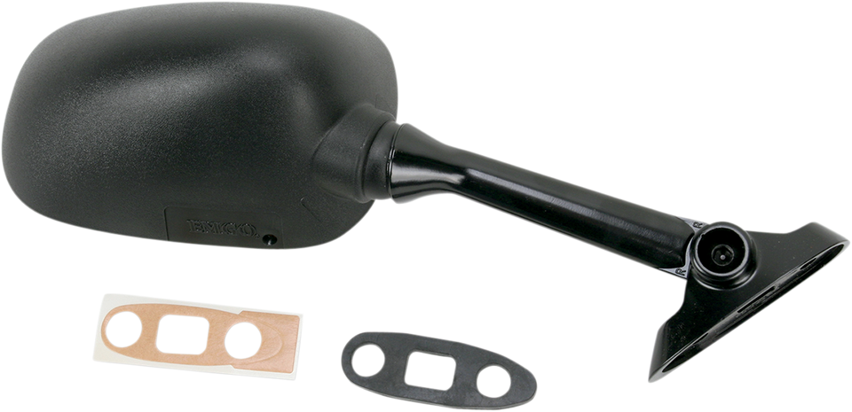 Mirror - Side View - Rectangle - Black - RIght - Lutzka's Garage