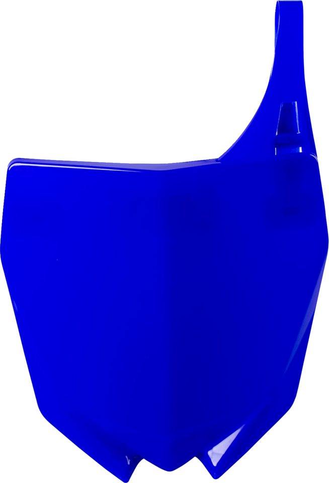 Number Plate - Blue - Yamaha - Lutzka's Garage