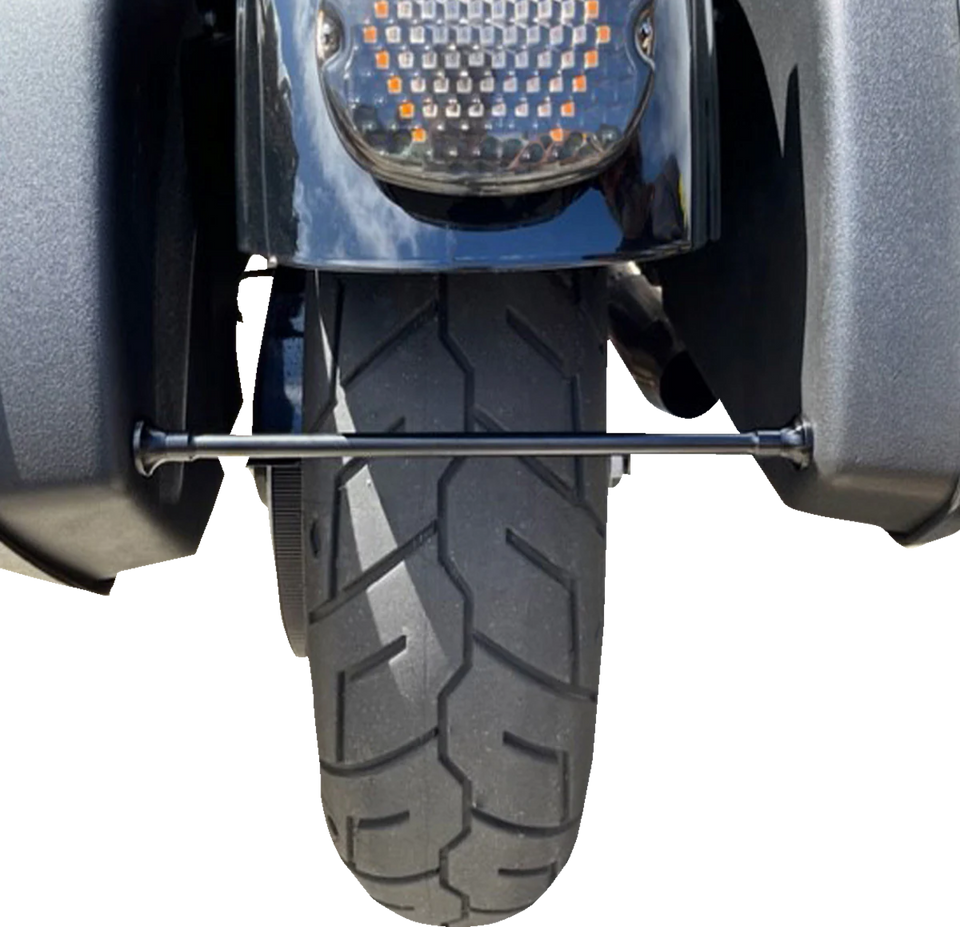 Saddlebag Stabilizer - Black Anodized - Lutzka's Garage