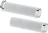 Grips - Knurled - Chrome - Lutzka's Garage