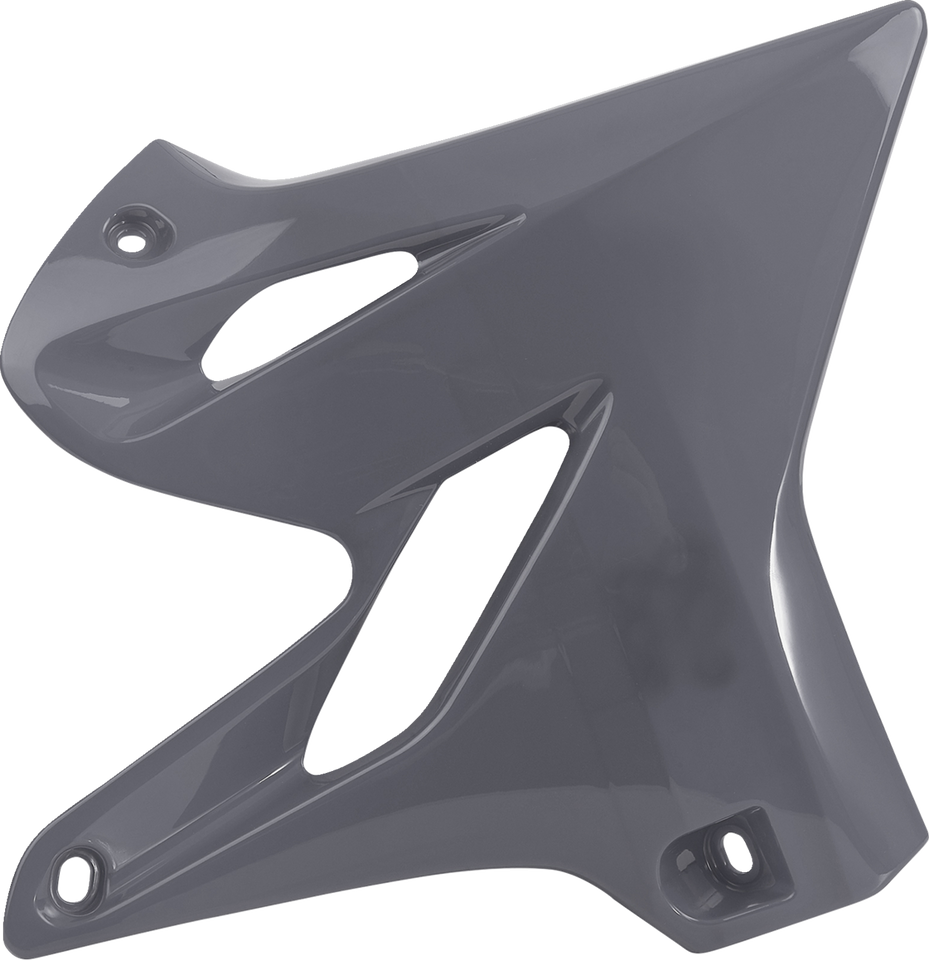 Radiator Cover - Gray - YZ 125/250 - Lutzka's Garage