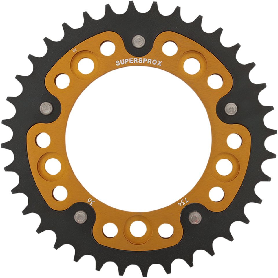 Stealth Rear Sprocket - 36 Tooth - Gold - Ducati - Lutzka's Garage
