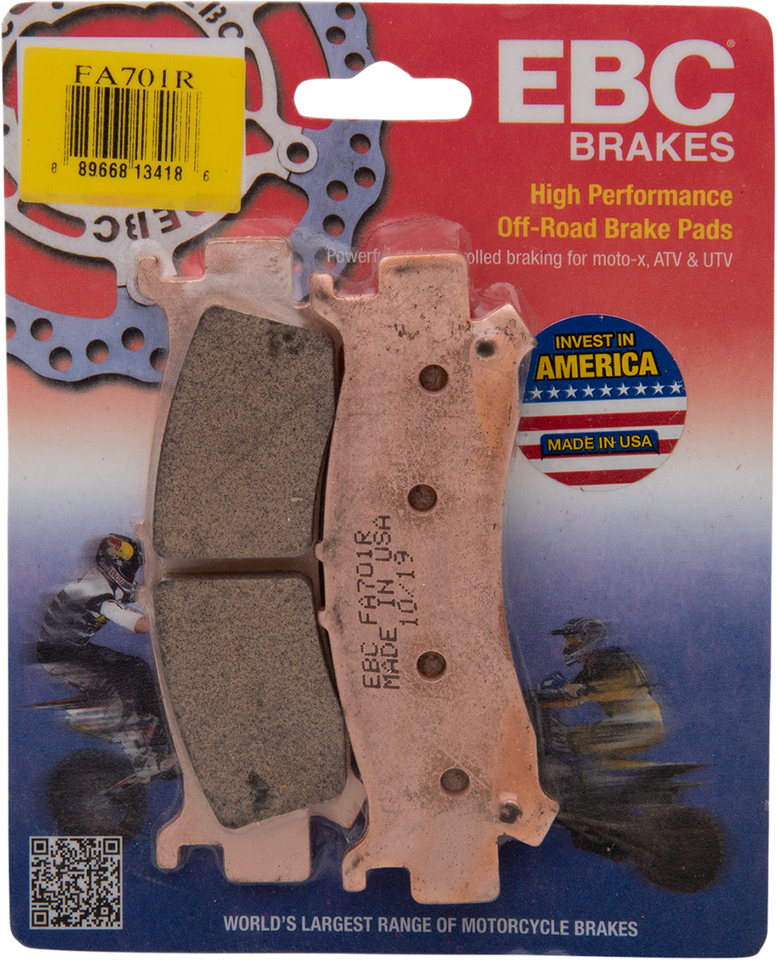 Sintered "R" Brake Pads