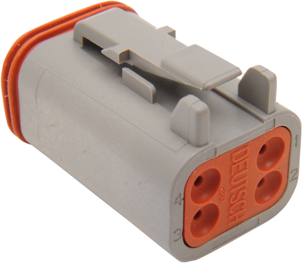 Deutsch Plug - 4 Pin - Gray - Lutzka's Garage