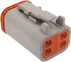Deutsch Plug - 4 Pin - Gray - Lutzka's Garage