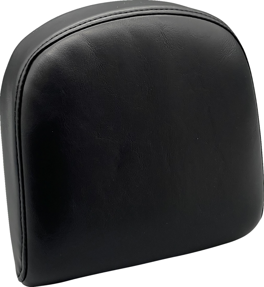 Sissy Bar Pad - Small - Smooth - Shiny Black - Lutzka's Garage