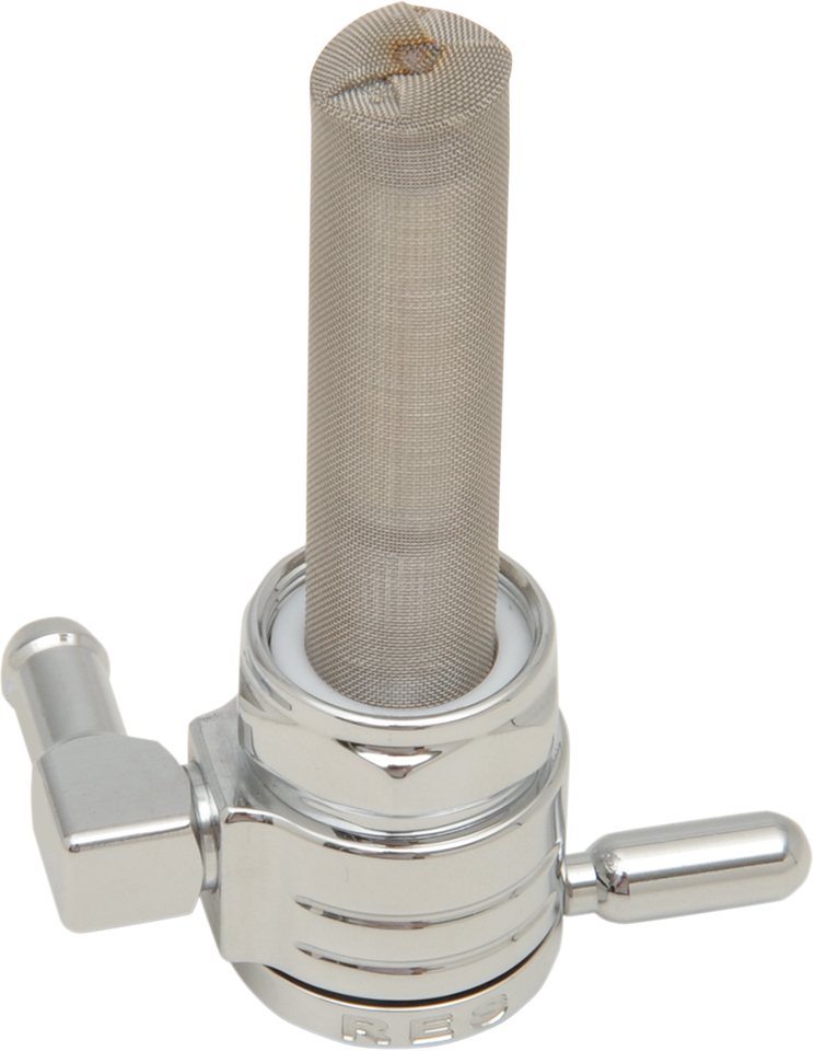 "Click-Slick" Fuel Petcock - Backward - Chrome - 22mm - Lutzka's Garage