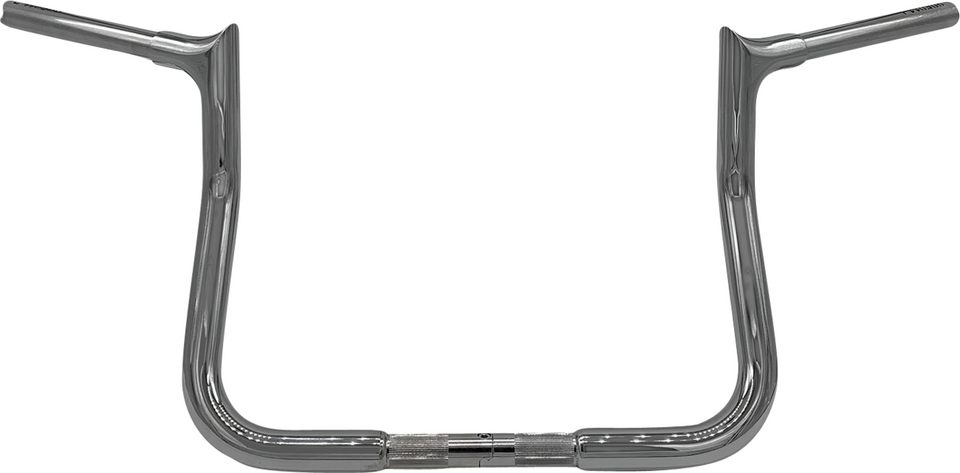 Handlebar - Pointed Top - 11" - Chrome - Lutzka's Garage