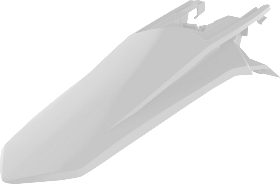 Fender - Rear - White - SX 85 - Lutzka's Garage