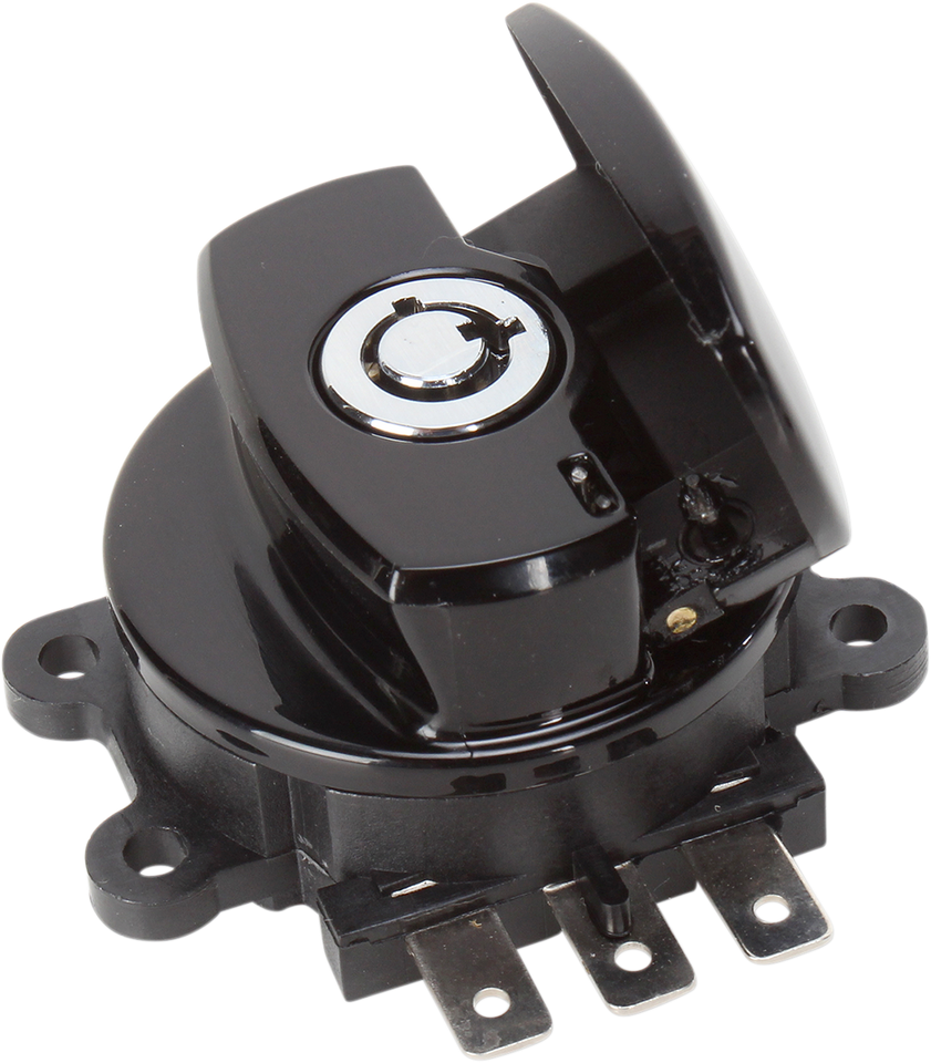 Side Hinge Ignition Switch - Gloss Black - Lutzka's Garage