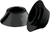 Tapered Axle Spacer - Front - Black - No ABS - 00-07 FLH - Lutzka's Garage