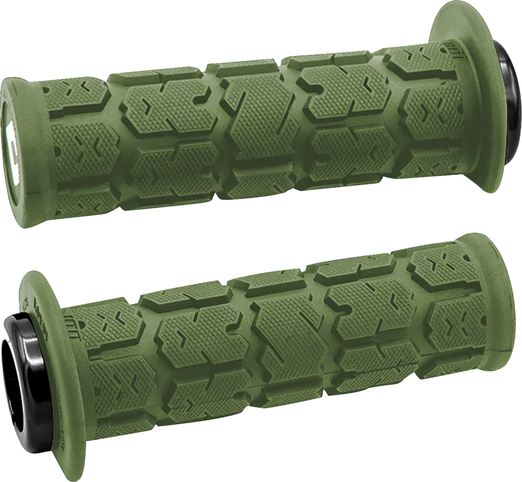 Grips - Lock-On - Rogue 2.1 - Green/Black - Lutzka's Garage
