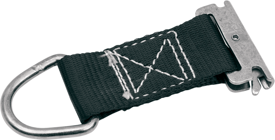 E-Track Strap - 7" - Black - Lutzka's Garage