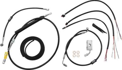 Handlebar Cable/Brake Line Kit - Quick Connect - Complete - 15