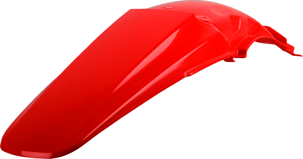 Fender - Rear - Red - CR 125R/250R - Lutzka's Garage