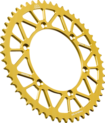 Rear Sprocket - Aluminum - 51 Tooth - Gold - KX 250/X - Lutzka's Garage