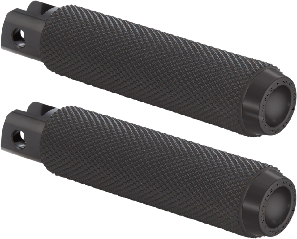 Driver Pegs - Black - Knurled - Lutzka's Garage