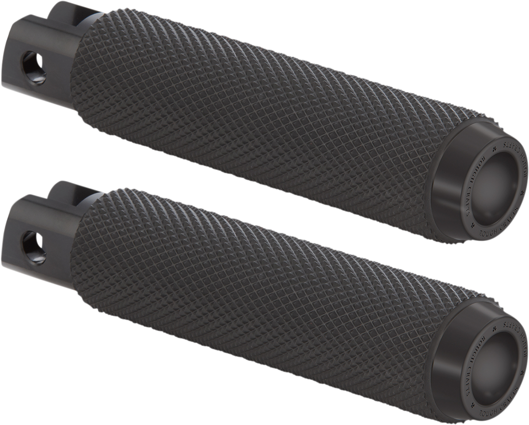 Driver Pegs - Black - Knurled - Lutzka's Garage