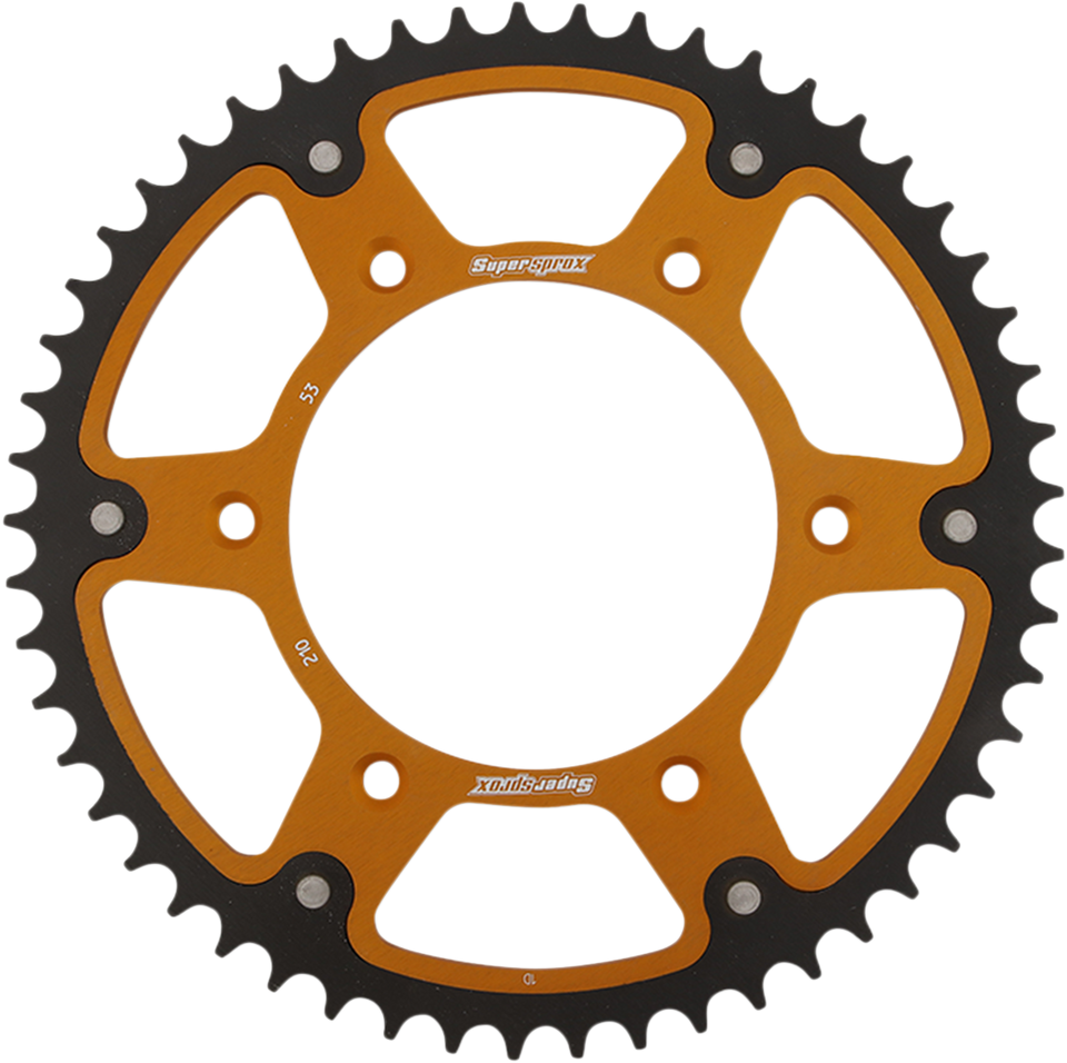 Stealth Rear Sprocket - 53 Tooth - Gold - Honda - Lutzka's Garage