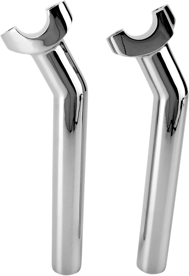 Risers - Pullback - 8-1/2" - Chrome - Lutzka's Garage