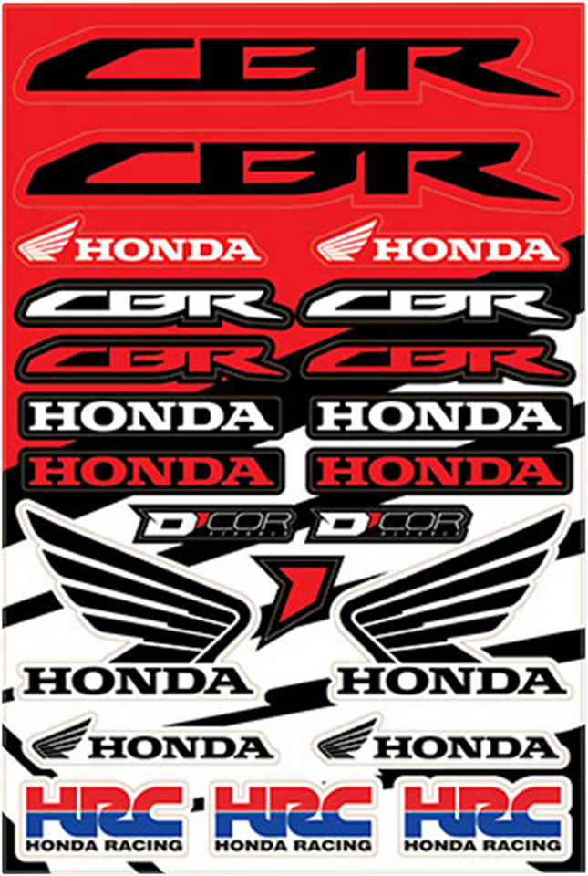 Decal Sheet - Honda Street