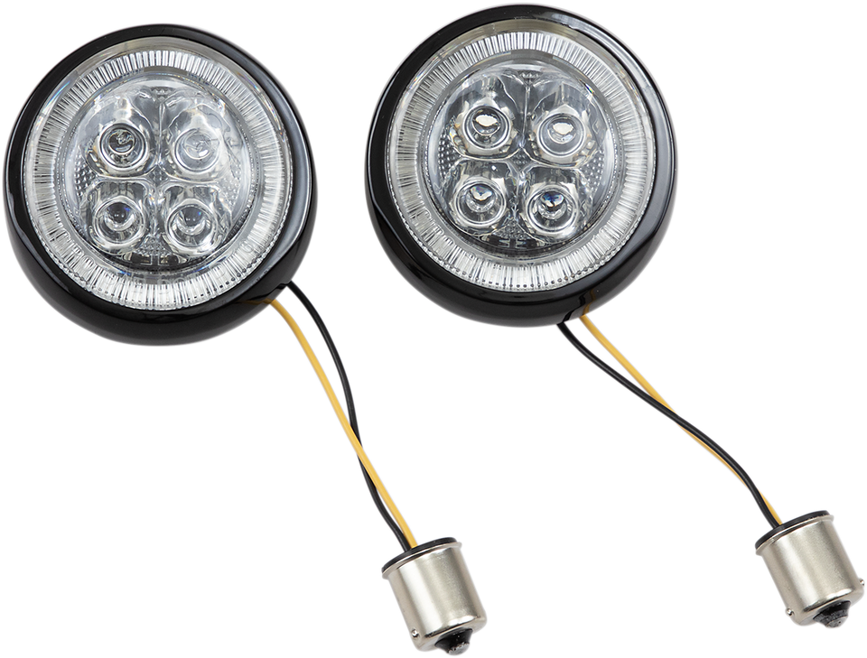 Signal Insert - Black/Amber - Lutzka's Garage