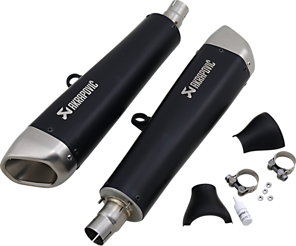 Black Titanium Mufflers