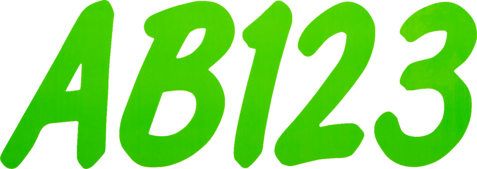 Sticker Kit 400 - Lime - Lutzka's Garage