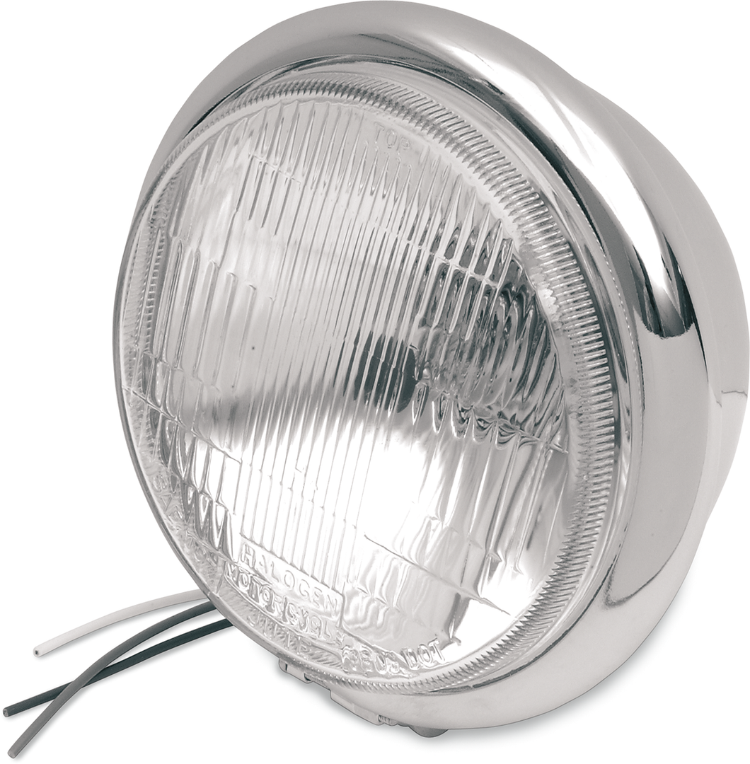 Bottom Mount H4 Headlight - 5-3/4