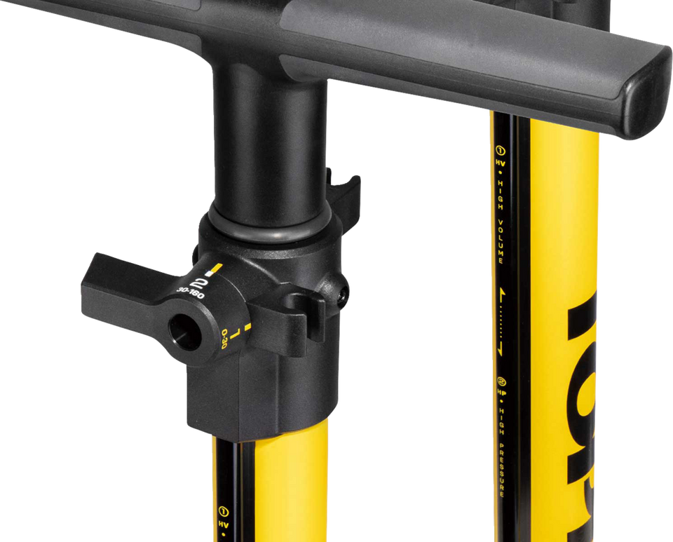 JoeBlow® Sport 2Stage Floor Pump - Twin Head