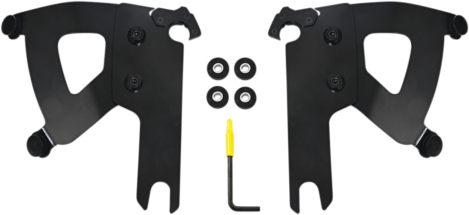 Road Warrior Mounting Kit - Black - FLHR - Lutzka's Garage