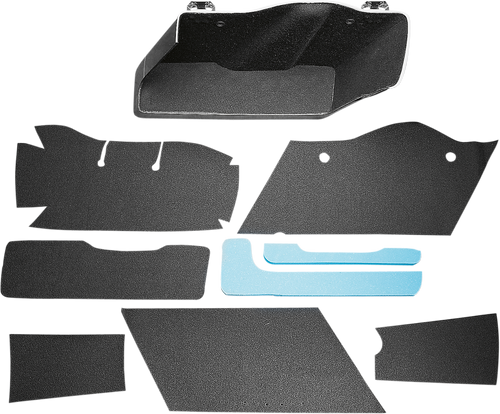 Saddlebag Lining Kit - Black - FL 93-13 - Lutzka's Garage
