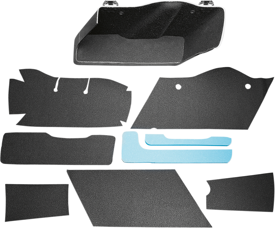 Saddlebag Lining Kit - Black - FL 93-13 - Lutzka's Garage