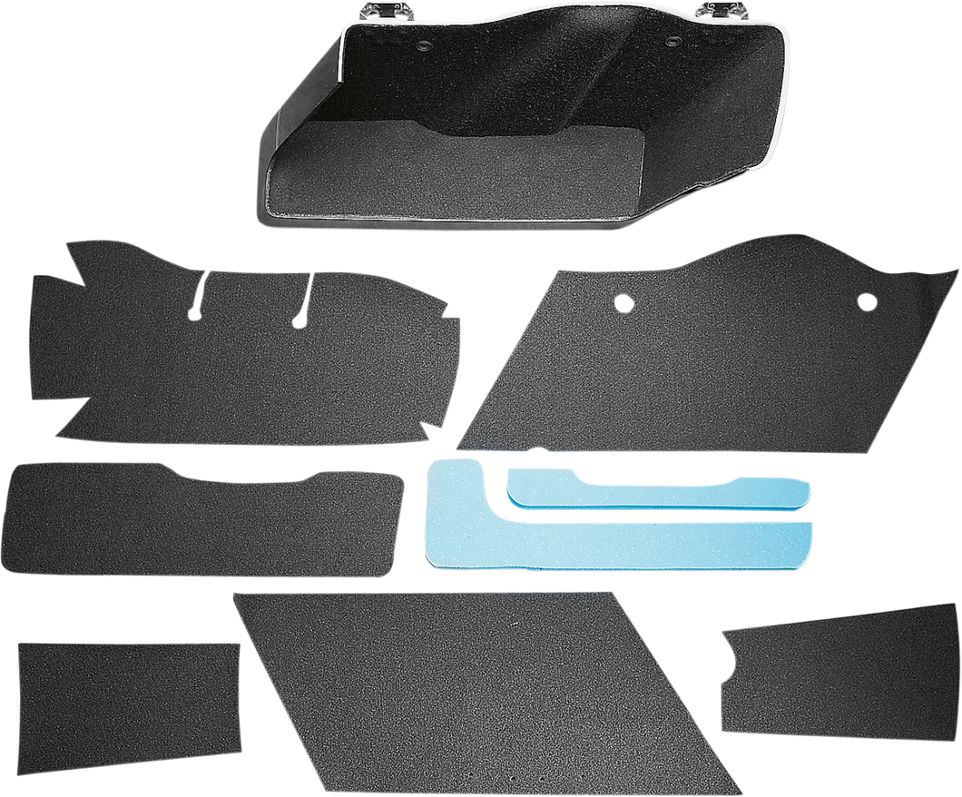 Saddlebag Lining Kit - Black - FL 93-13 - Lutzka's Garage