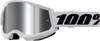 Strata 2 Junior Goggle - White - Silver Mirror - Lutzka's Garage
