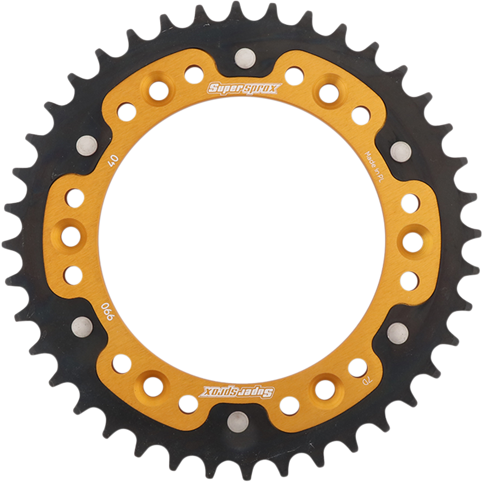 Stealth Rear Sprocket - 40 Tooth - Gold - Husaberg/Husqvarna/KTM - Lutzka's Garage