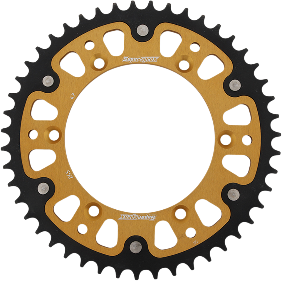 Stealth Rear Sprocket - 47 Tooth - Gold - Yamaha - Lutzka's Garage