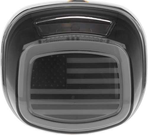 Taillight with License Plate Light - Smoke