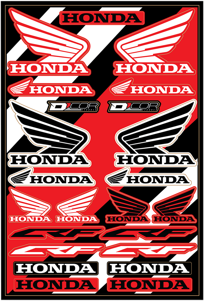 Decal Sheet - Honda Cor2