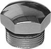 Transmission Plug - Chrome - Hex - Lutzka's Garage