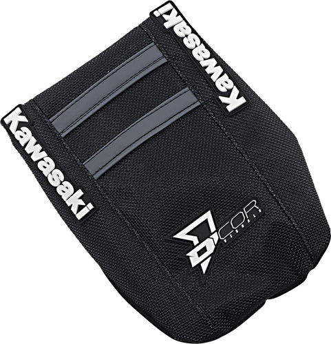 Seat Cover - Black/Gray - KX 19-24 - Lutzka's Garage