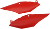 Side Panels - Red - CRF 250R/RX | 450R/RX - Lutzka's Garage